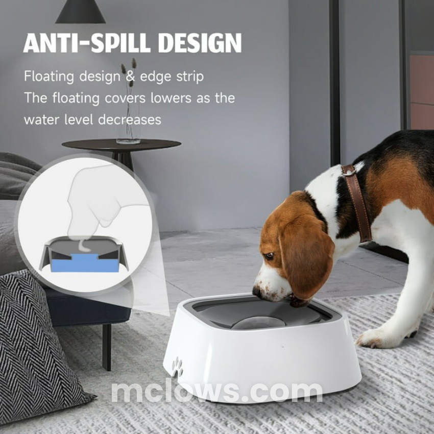 ZeroSplash™️ Pet Water Bowl