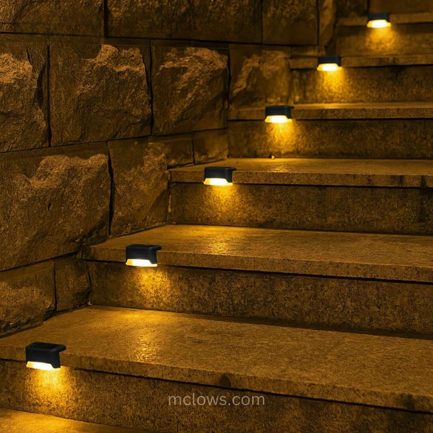 Solar 'Step n Fence' Lights