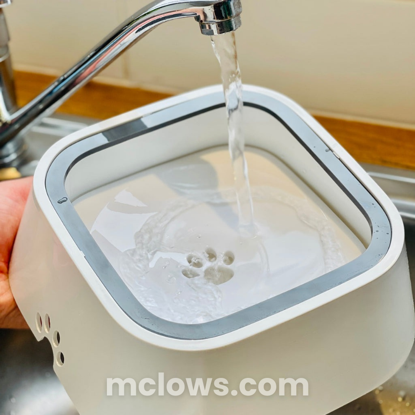 ZeroSplash™️ Pet Water Bowl