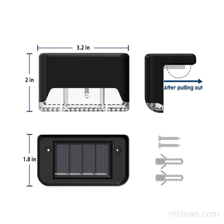 Solar 'Step n Fence' Lights