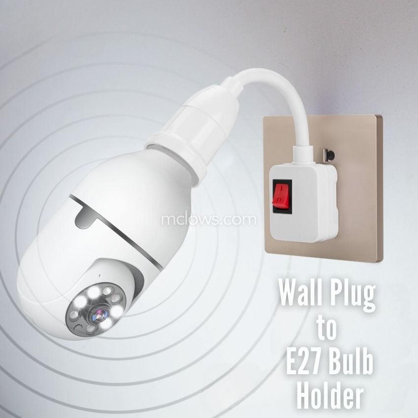 The Original BulbCam360™️ - Wireless Smart Security Cam