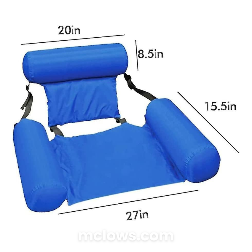 Inflatable swimming chair