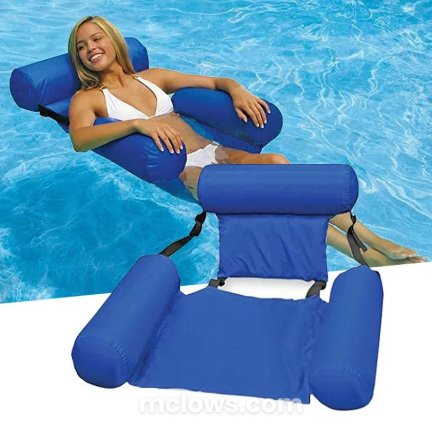 Inflatable swimming chair