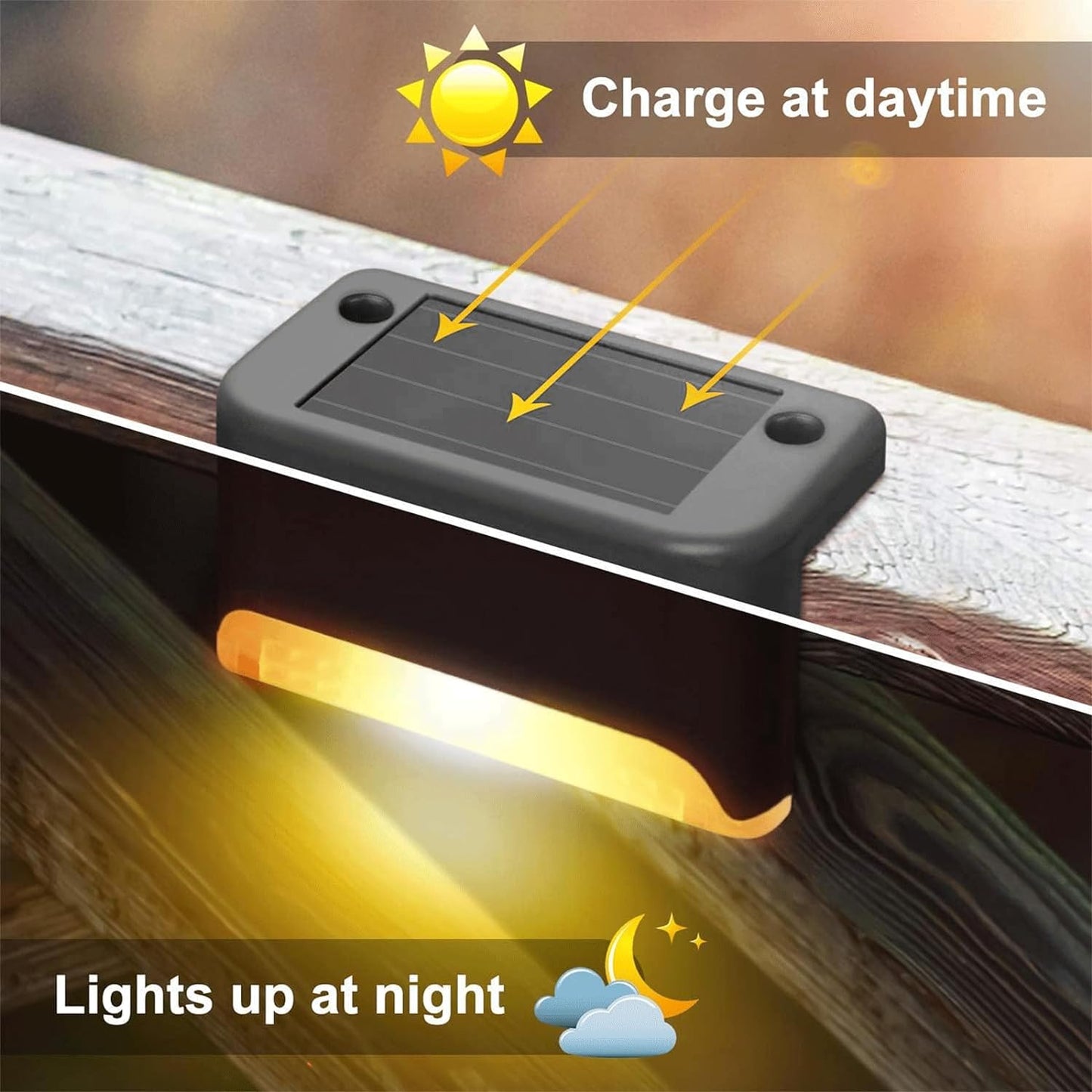 Solar 'Step n Fence' Lights