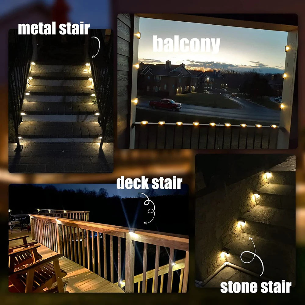 Solar 'Step n Fence' Lights