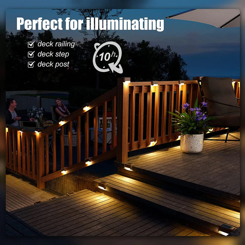Solar 'Step n Fence' Lights