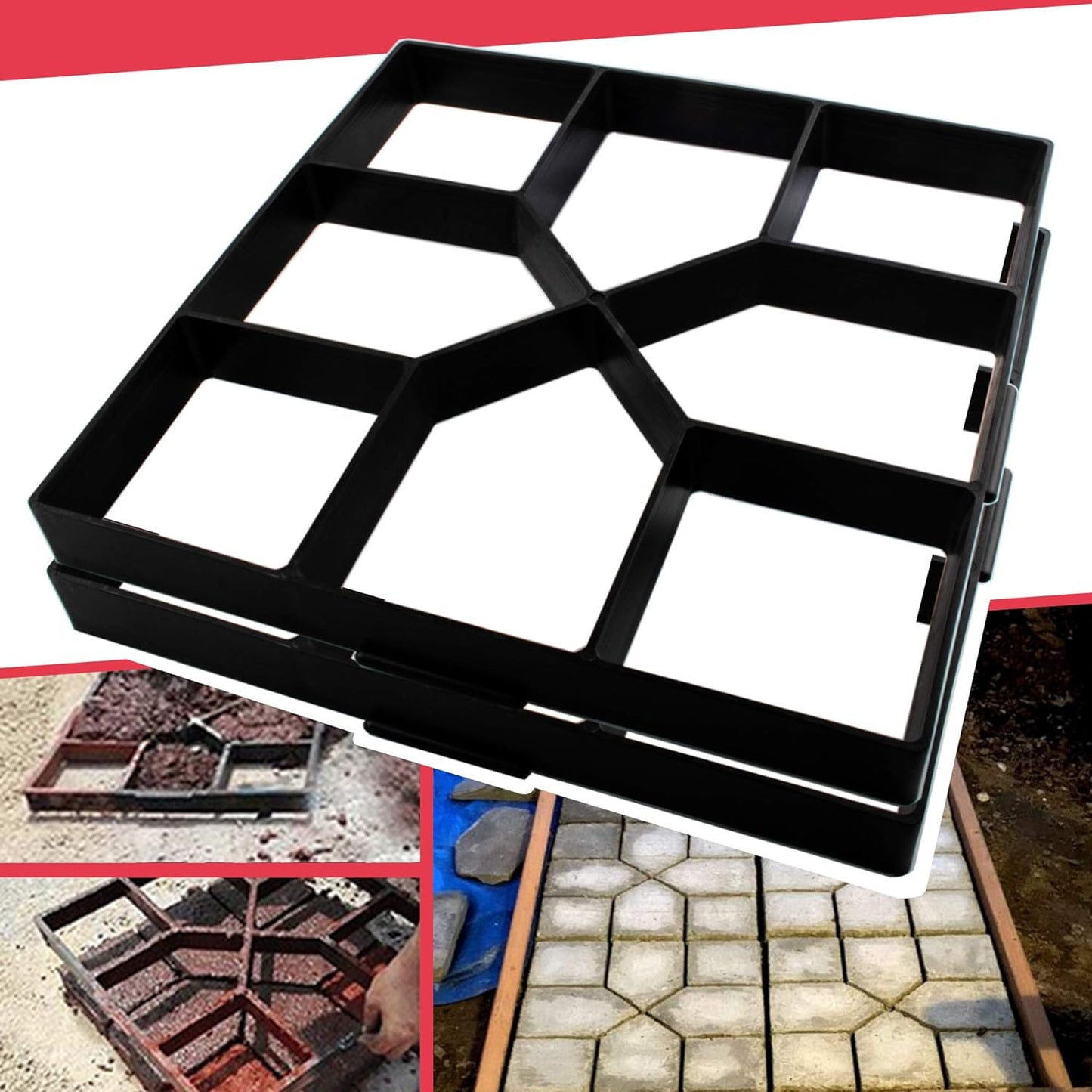 PathMaker™️ Easy DIY Concrete Paver Mold