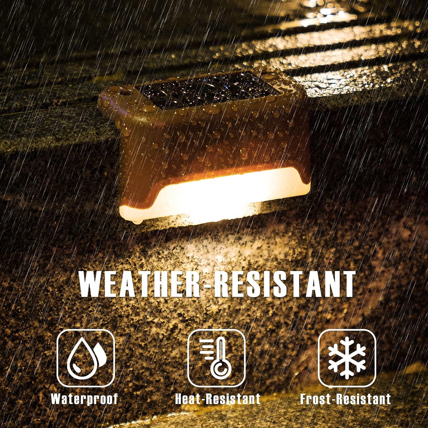 Solar 'Step n Fence' Lights