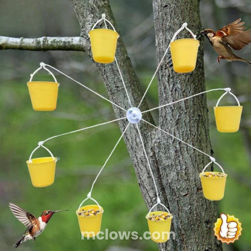 (Spring Sale) Bird Ferris Wheel Feeder