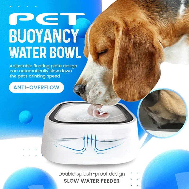 ZeroSplash™️ Pet Water Bowl
