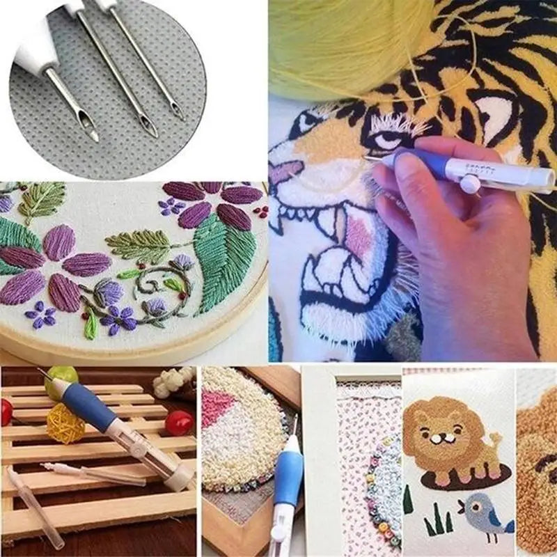 EasyMagic Punch Embroidery Pen Kit