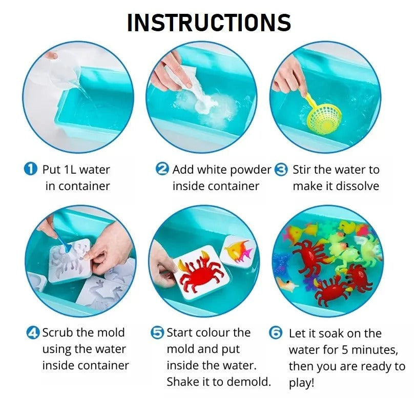 AquaCritters Kids DIY Toy Maker Kit