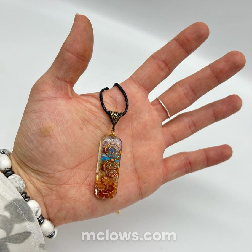 7 Chakra Orgone Energy Healing Pendant (HandCrafted)