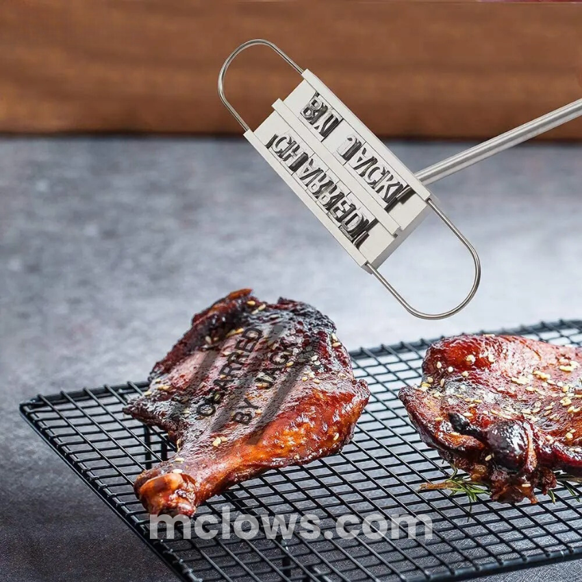 Personalized BBQ Branding Stamp