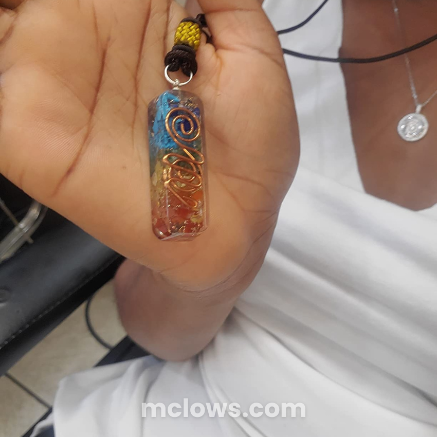 7 Chakra Orgone Energy Healing Pendant (HandCrafted)