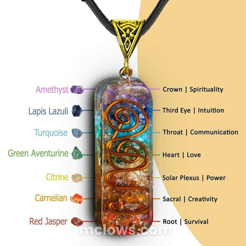 7 Chakra Orgone Energy Healing Pendant (HandCrafted)