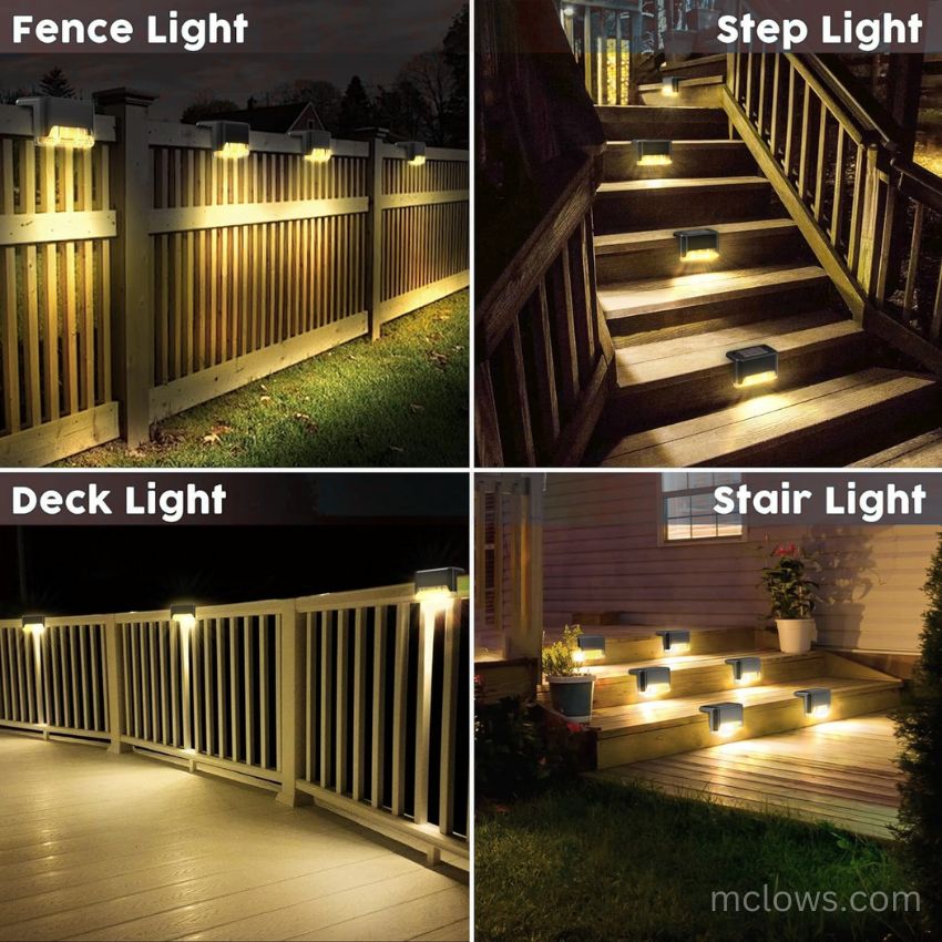 Solar 'Step n Fence' Lights