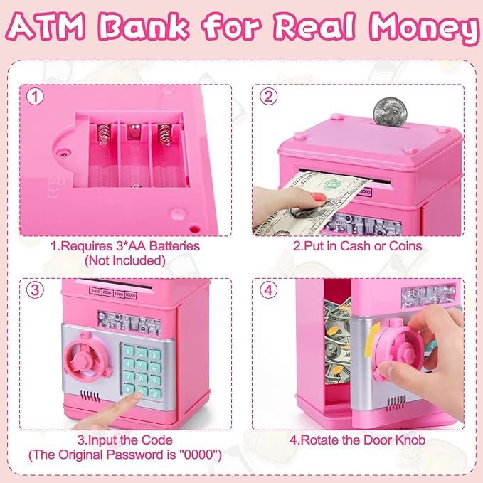 ATM Piggy Bank- Intelligent Money Vault