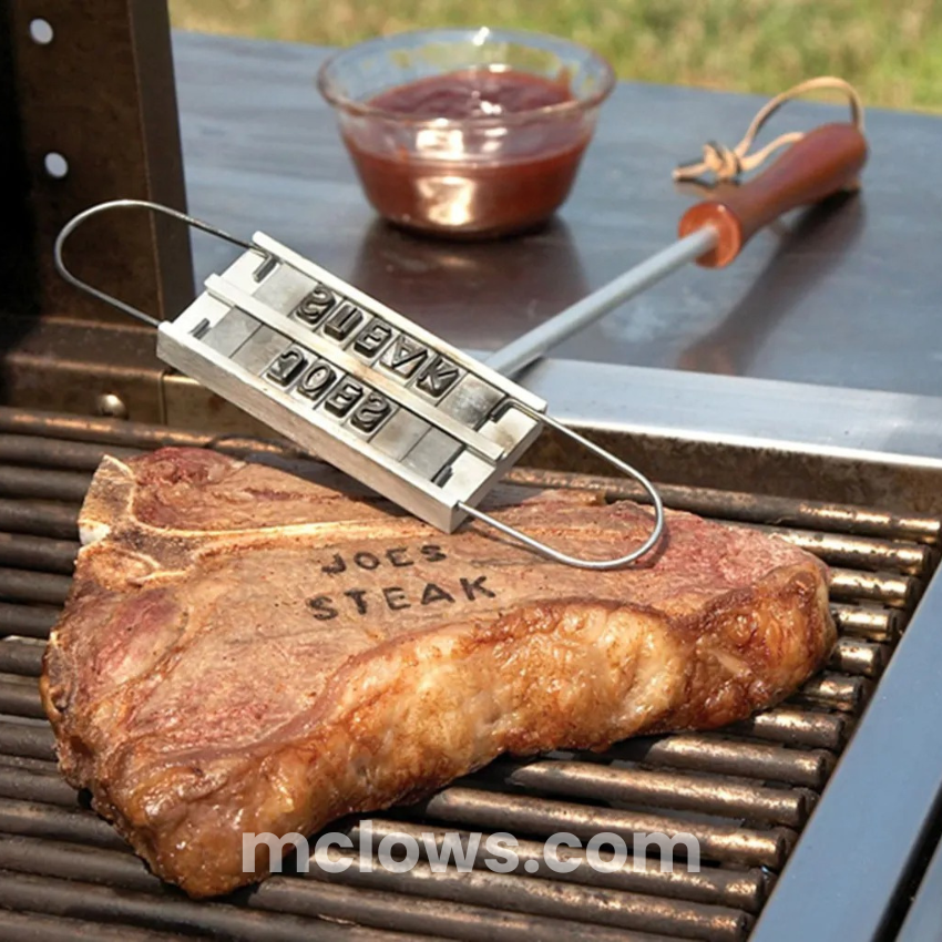 Personalized BBQ Branding Stamp