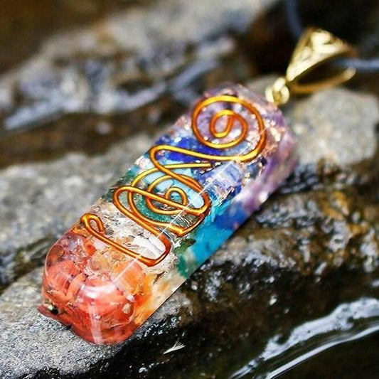 7 Chakra Orgone Energy Healing Pendant (HandCrafted)