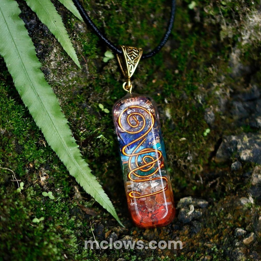7 Chakra Orgone Energy Healing Pendant (HandCrafted)