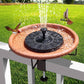 Solar Hummingbird Water Fountain