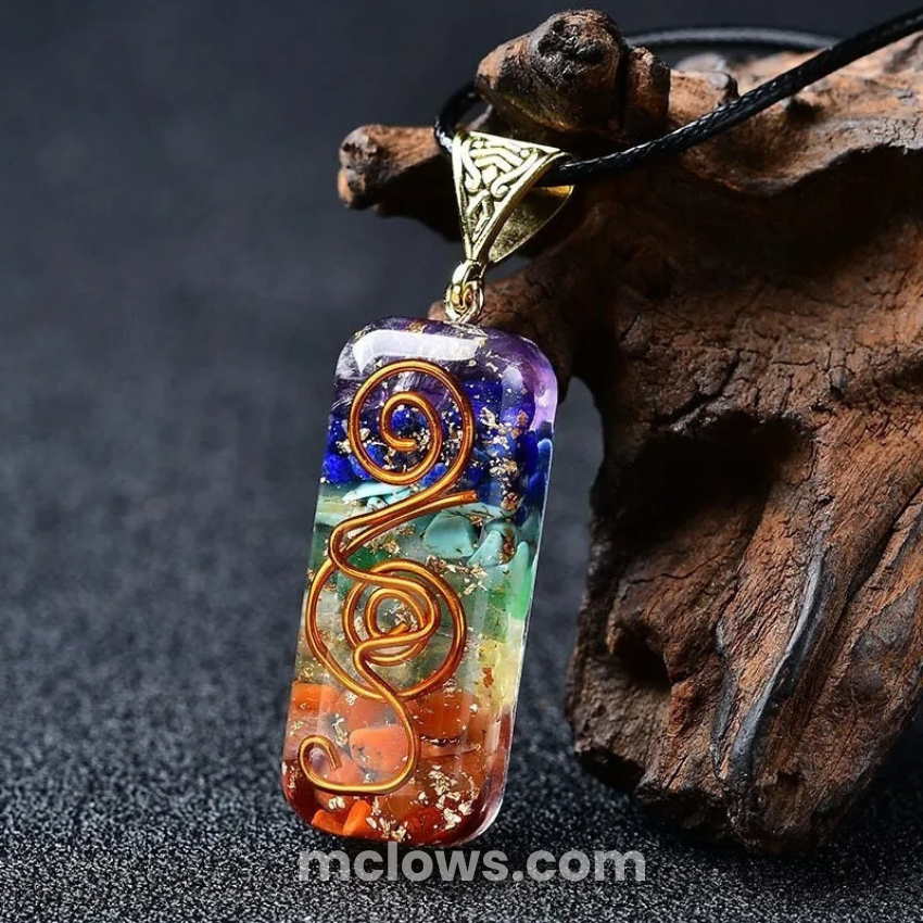 7 Chakra Orgone Energy Healing Pendant (HandCrafted)