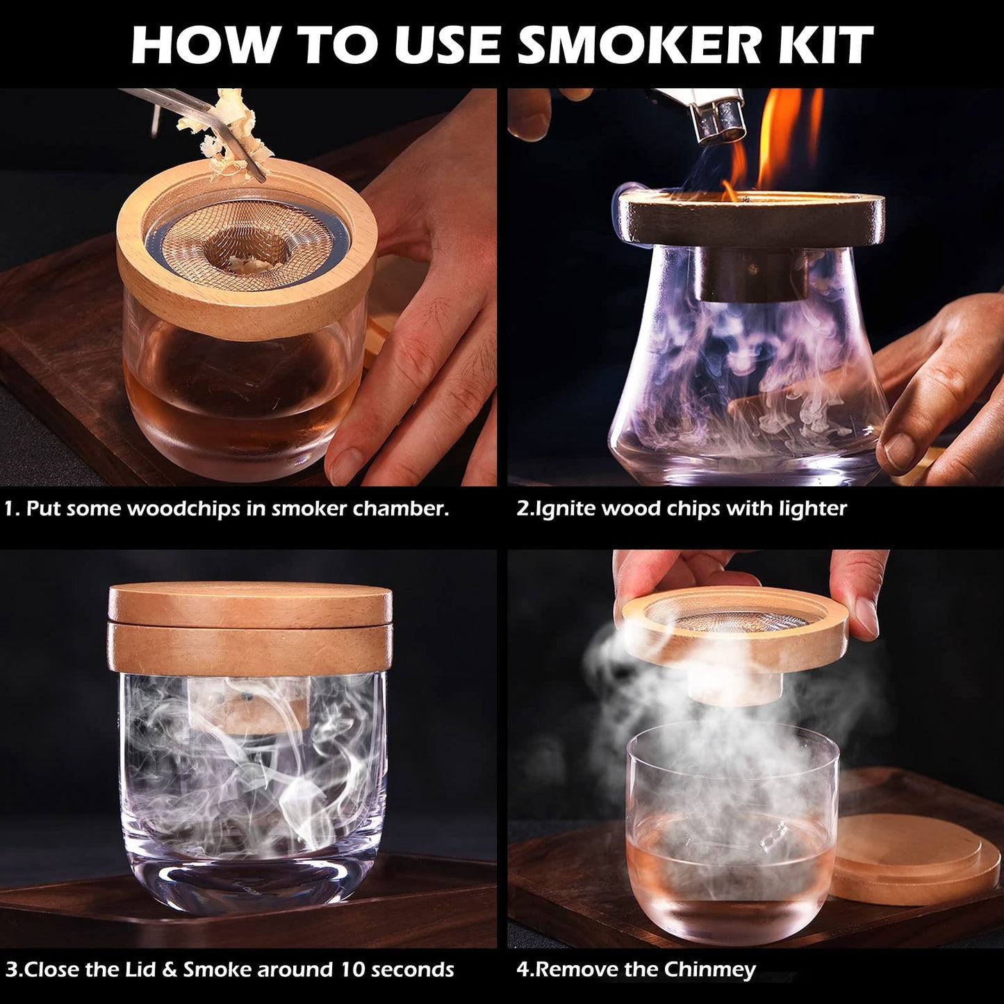 SmokeStack Cocktail Smoker Kit