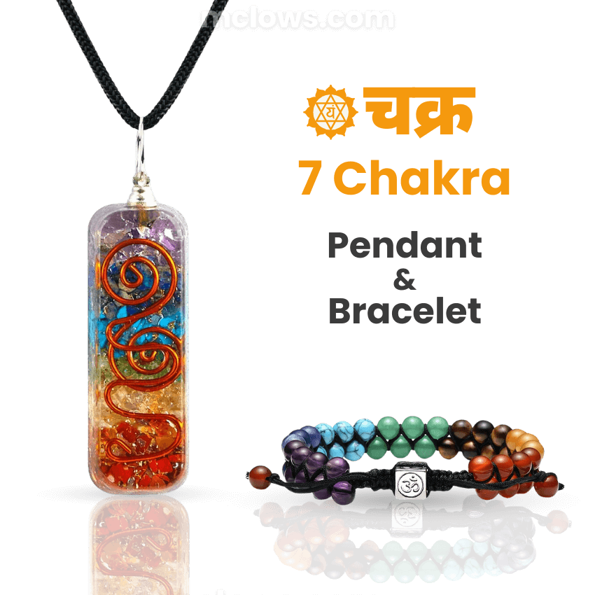 7 Chakra Orgone Energy Healing Pendant (HandCrafted)