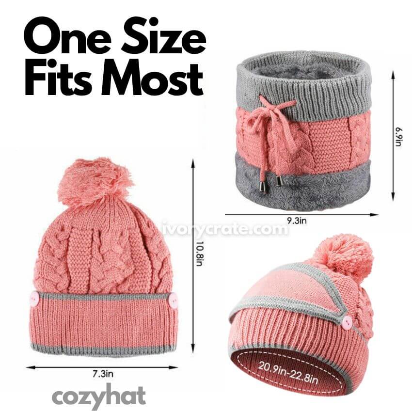 CozyHat™️ 3 In 1 Winter Hat Scarf & Mask Set